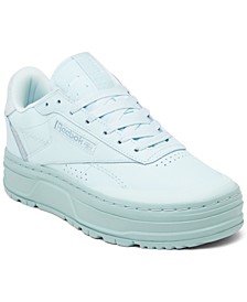 Women's Club C Double Geo Casual Sneakers from Finish Line