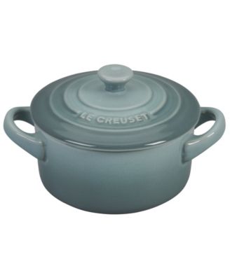 Stoneware 8 oz. Mini Round Cocotte with Lid
