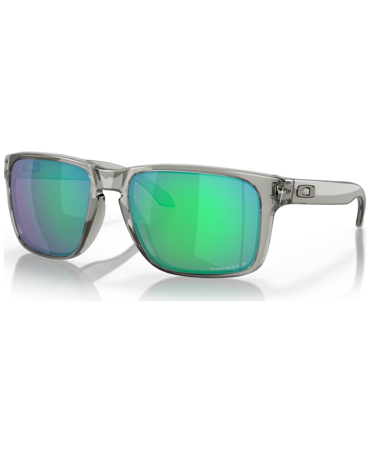 Oakley Polarized Prizm Sunglasses, Oo9417 Holbrook Xl In Grey Ink,prizm Jade Polarized