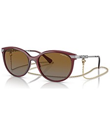 Eyewear Women's Polarized Sunglasses, VO5460S56-YP