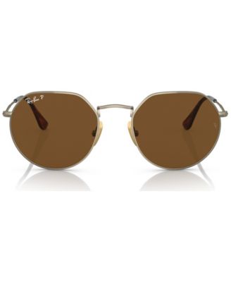Unisex Titanium Polarized Sunglasses, RB8165