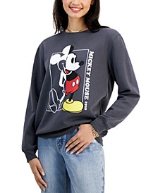 Juniors' Mickey Mouse Graphic Sweatshirt
