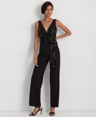 Ralph lauren jumpsuit macy's hotsell