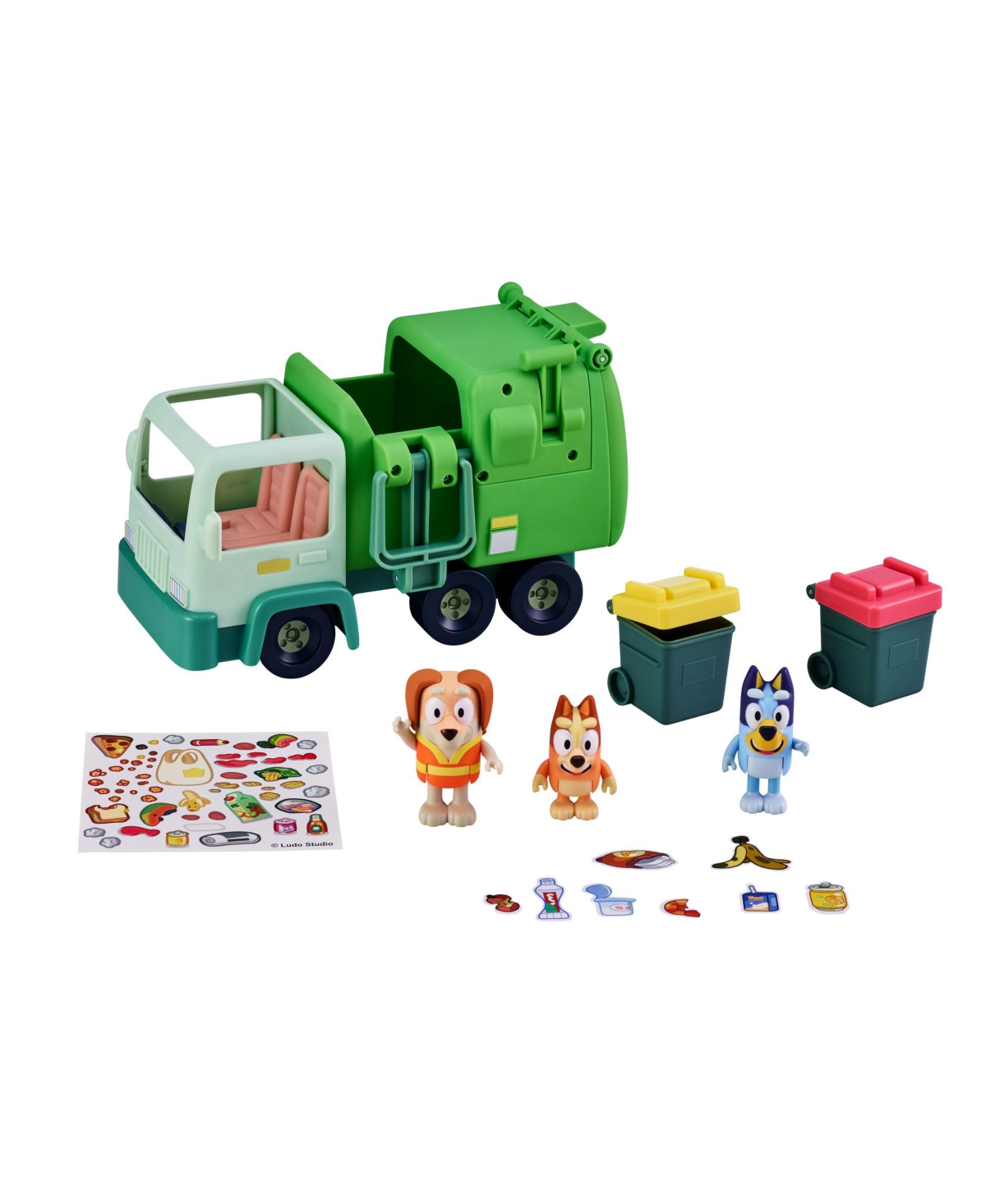 Bluey Kids' Garbage Truck Series 6 In Multi Color