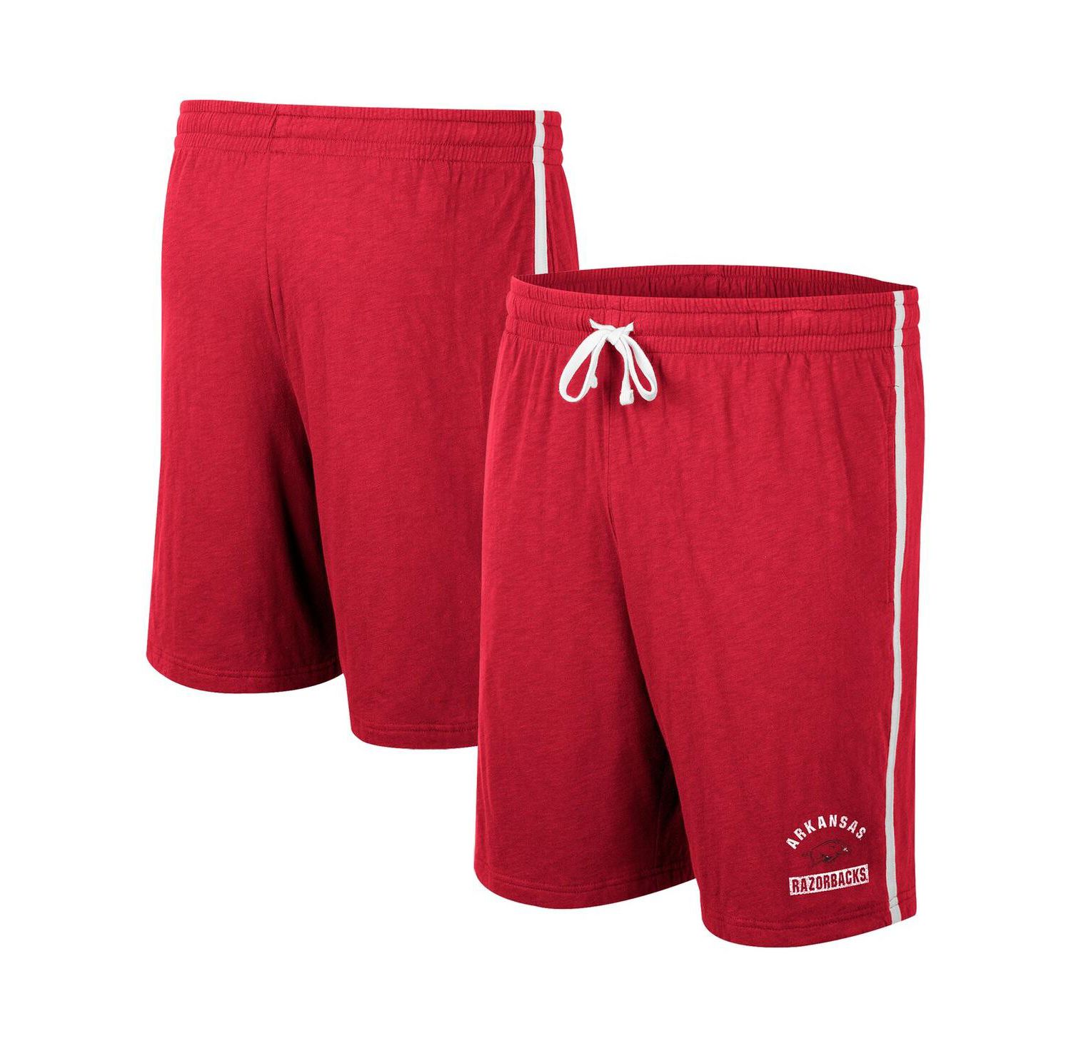 Men's Cardinal Arkansas Razorbacks Thunder Slub Shorts