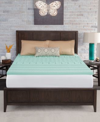 2" Memory Foam Mattress Topper, Twin