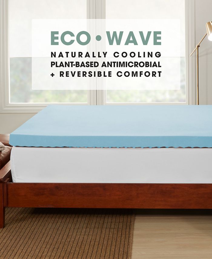 Dream Serenity 4" Memory Foam Mattress Topper, Twin Macy's