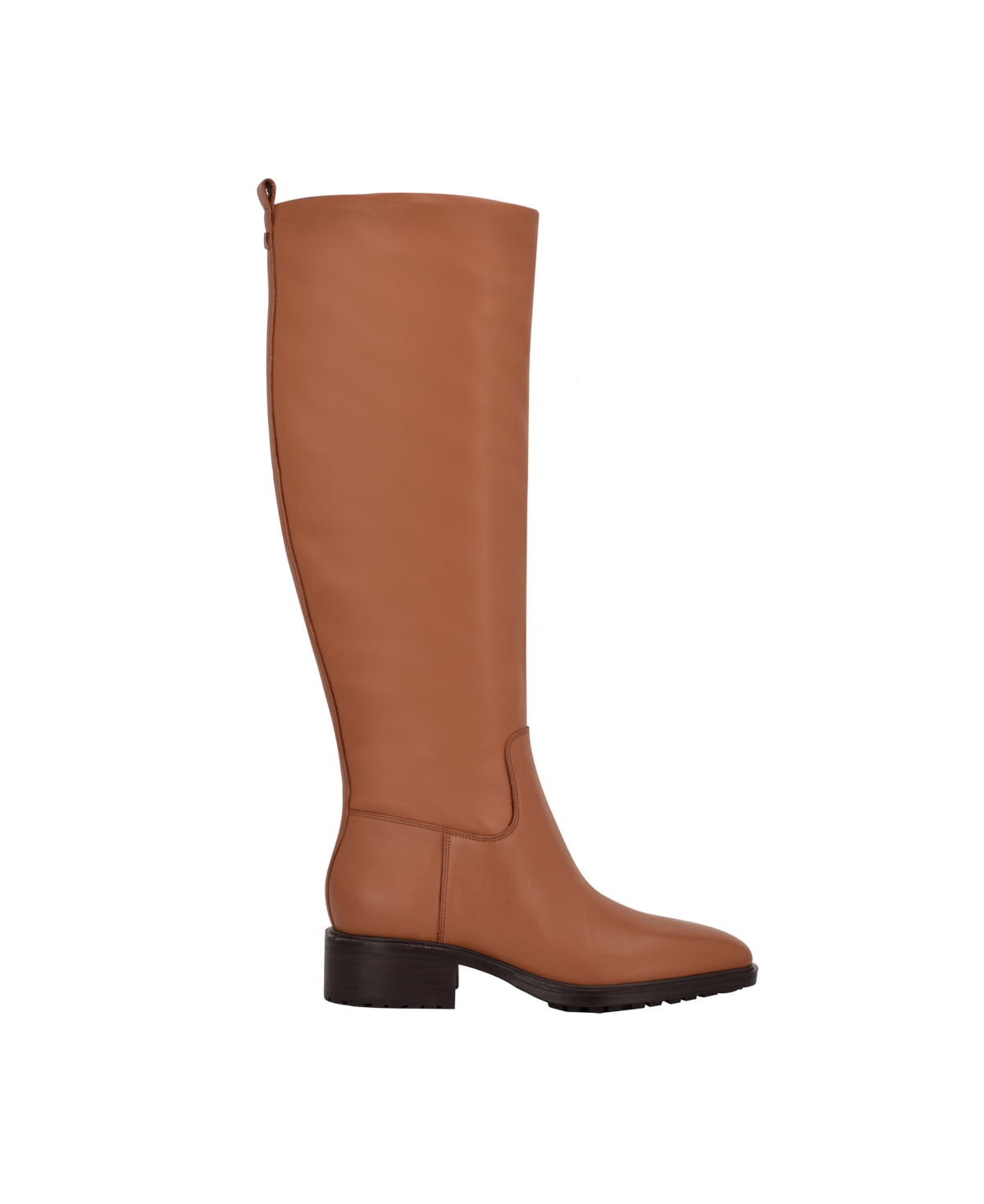 Calvin Klein Women's Botina Almond Toe Knee High Tall Riding Boots