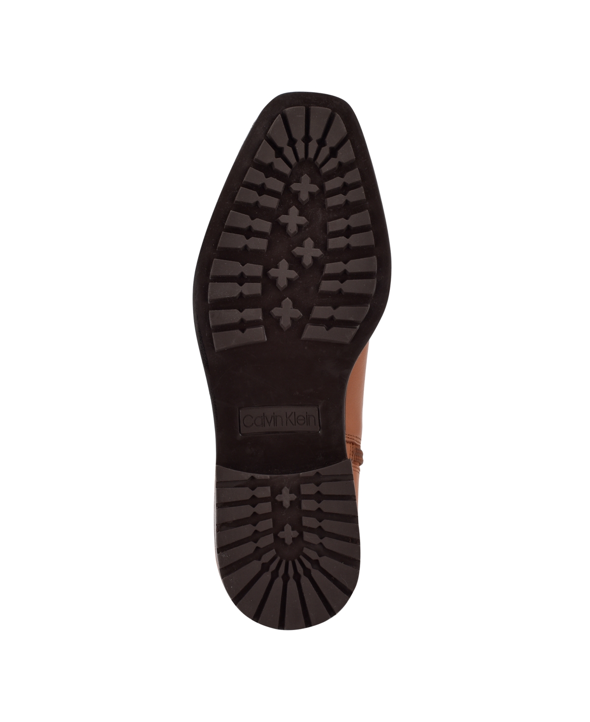 Calvin Klein Women's Botina Almond Toe Knee High Tall Riding Boots