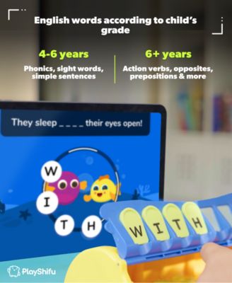 Plugo Letters Educational Interactive Stem Learning Game