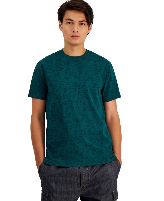 A|X Armani Exchange Men's Classic Logo T-Shirt, Created for Macy's &  Reviews - T-Shirts - Men - Macy's