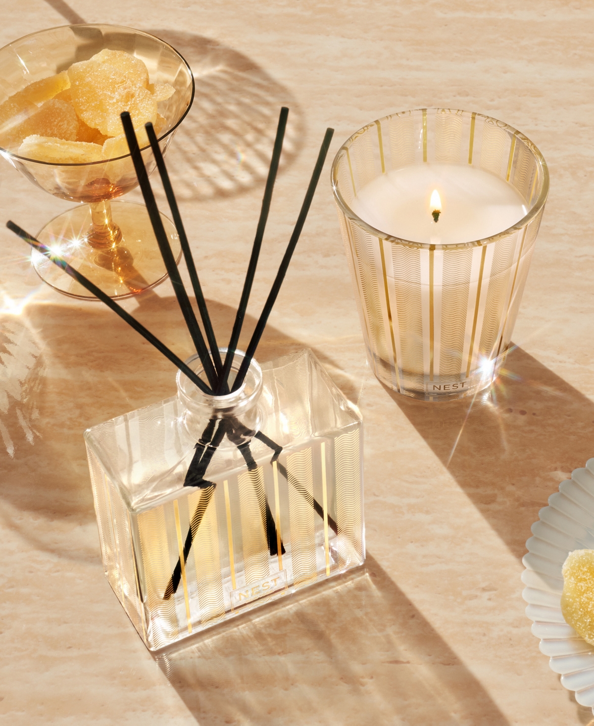 Nest New York Crystallized Ginger & Vanilla Bean Reed Diffuser, oz