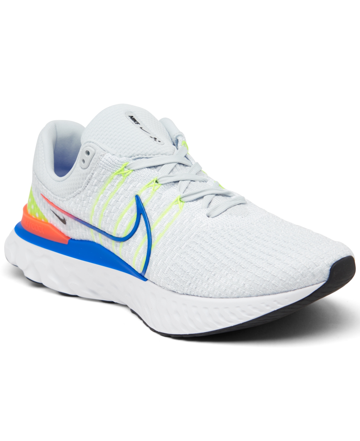 UPC 196149767024 product image for Nike Men's React Infinity Run Flyknit 3 Running Sneakers from Finish Line | upcitemdb.com