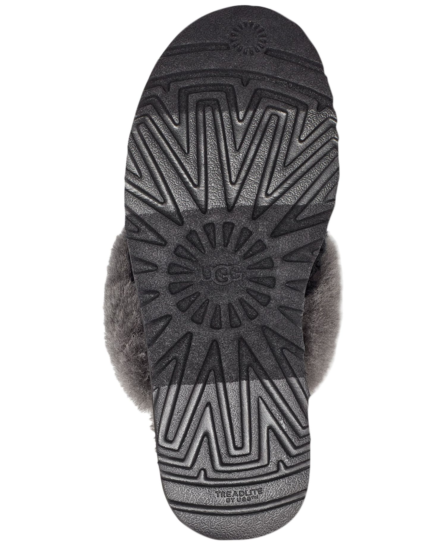 Women's Cozy Faux-Shearling Round Toe Slippers