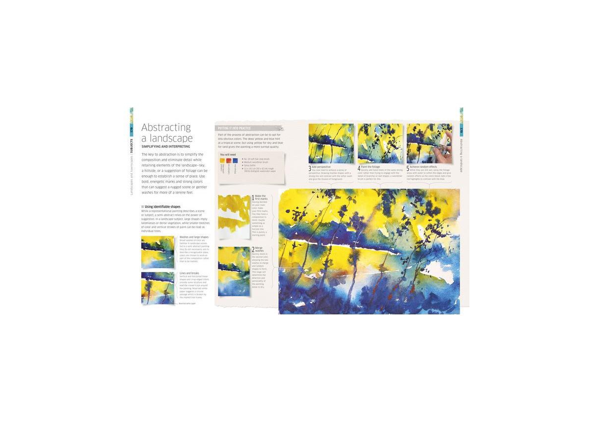 Watercolor Techniques for Artists and Illustrators: Learn How to Paint Landscapes, People, Still Lifes, and More. by Dk