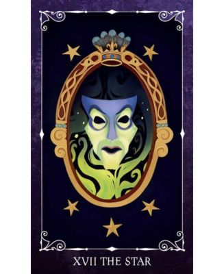Disney Villains Tarot Deck and Guidebook Movie Tarot Deck Pop Culture Tarot by Minerva Siegel