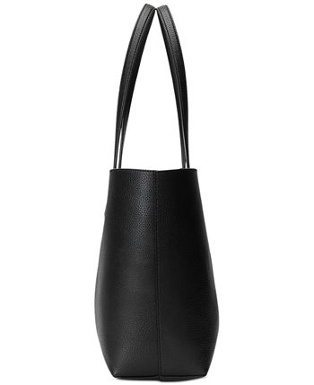 Buy Lauren Ralph Lauren Women Black Faux-Leather Large Reversible Tote Bag  Online - 867748
