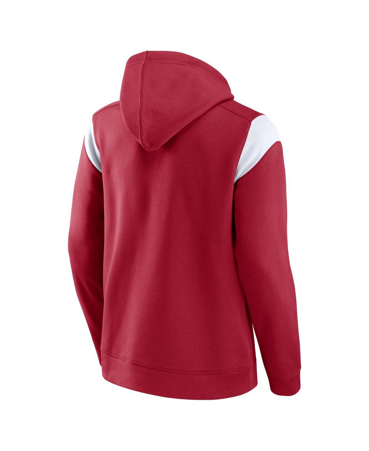 Fanatics Branded Crimson Oklahoma Sooners Game Over Pullover Hoodie In Crimson