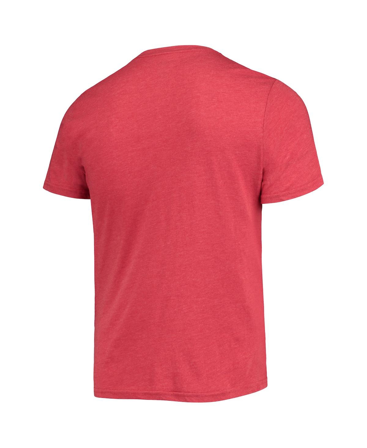 Concepts Sport Men's  Heathered Charcoal, Cardinal Stanford Cardinal Meter T-shirt And Pants Sleep Se In Heathered Charcoal,cardinal