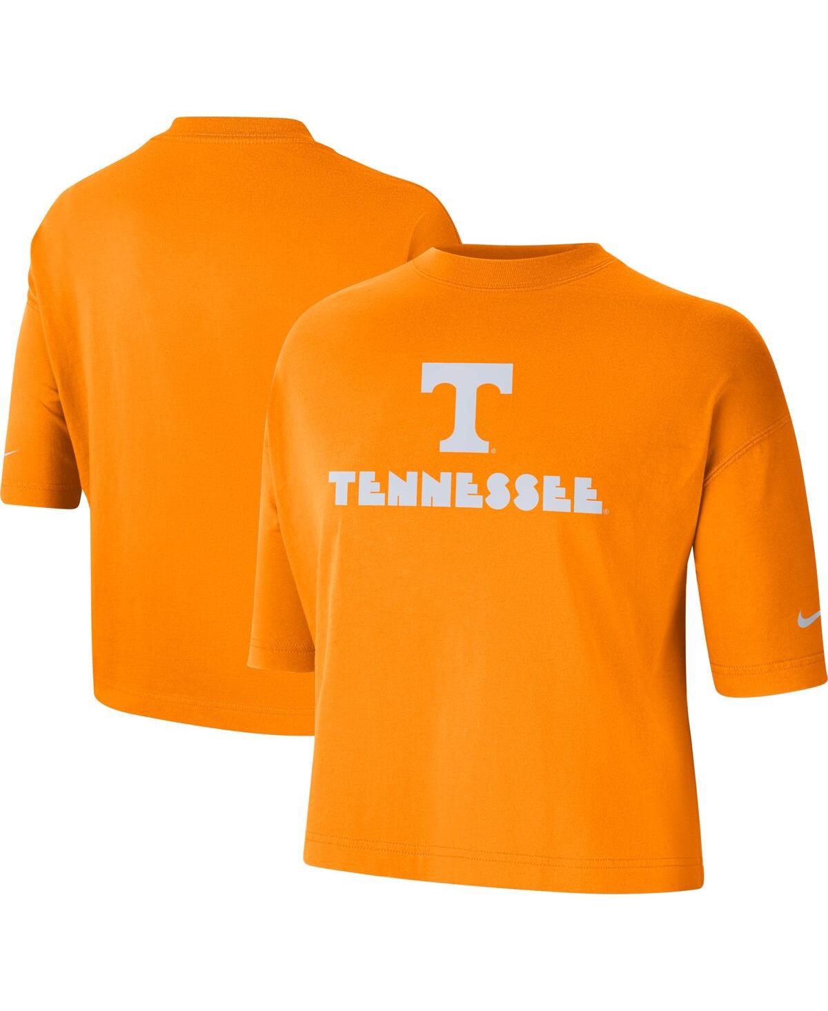 Women's NikeTennessee Volunteers Crop Performance T-shirt - Tennessee Orange