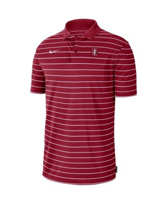 Men's Cardinal Stanford Cardinal Icon Victory Coaches 2022 Early Season Performance Polo Shirt