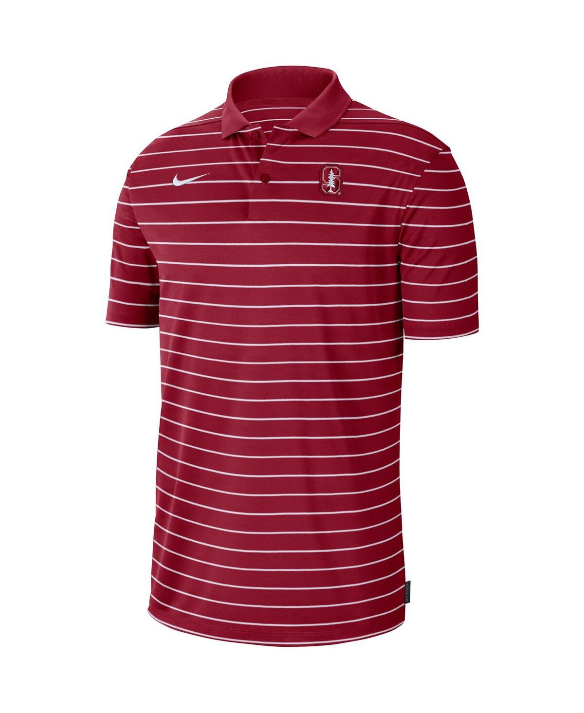 Shop Nike Men's  Cardinal Stanford Cardinal Icon Victory Coaches 2022 Early Season Performance Polo Shirt