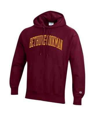 Men's Maroon Bethune-Cookman Wildcats Tall Arch Pullover Hoodie