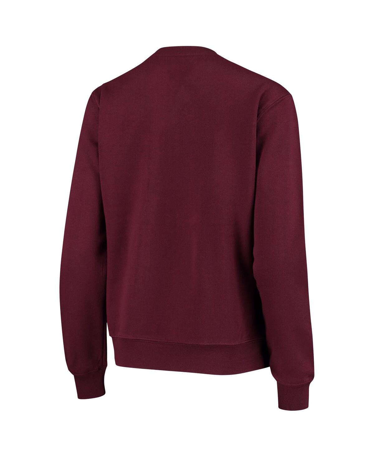 Colosseum Women's Minnesota Golden Gophers Campanile Pullover Sweatshirt In White