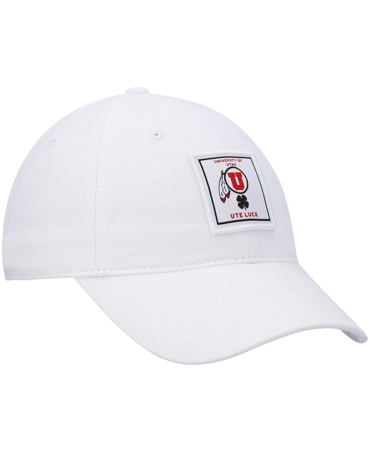 Shop Black Clover Men's White Utah Utes Dream Adjustable Hat