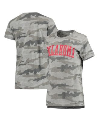 Women's Camo Oklahoma Sooners T-shirt