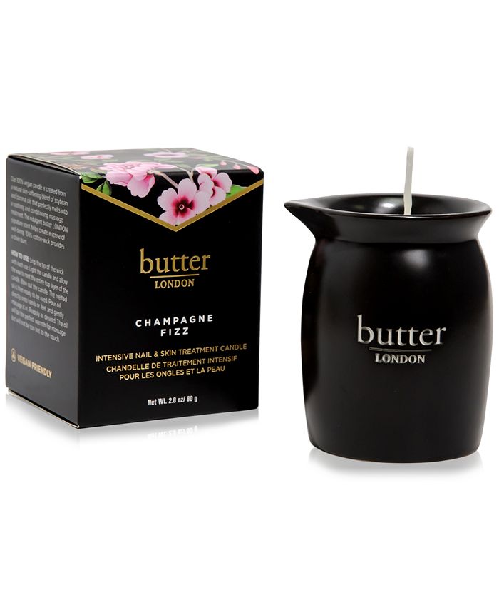 butter LONDON Champagne Fizz Manicure Candle Macy's
