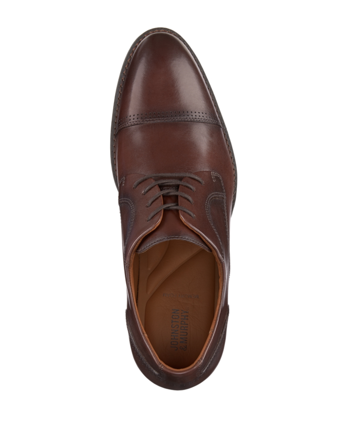 Johnston & Murphy Men's Hawthorn Cap Toe Dress Shoes