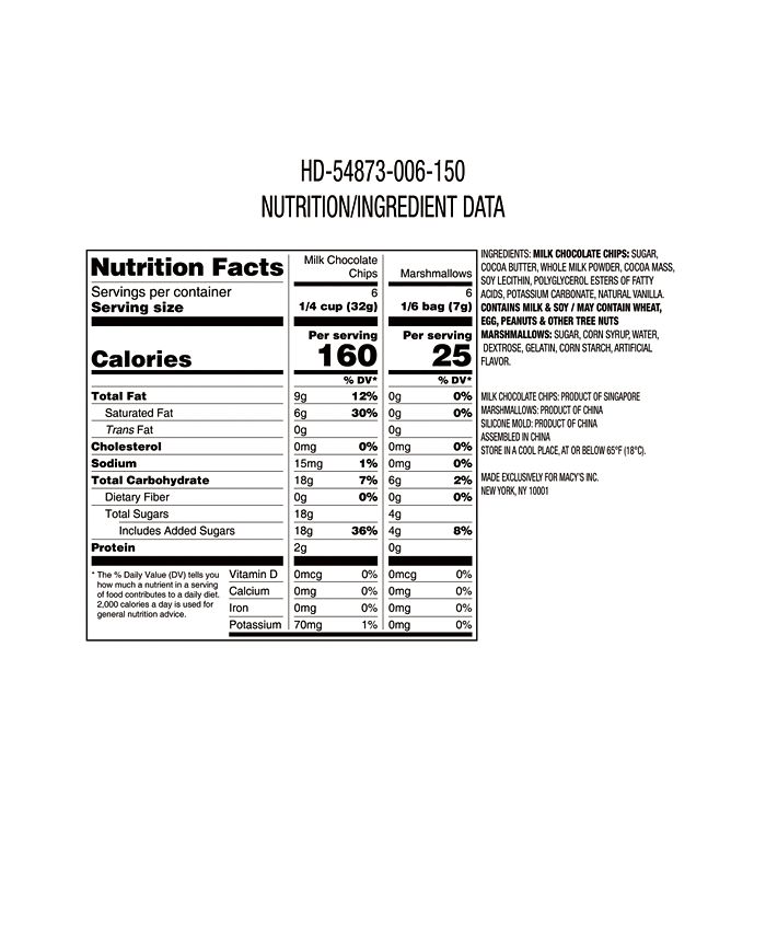 Macy's Candy Kitchen CLOSEOUT! Make Your Own Hot Chocolate Bombs, 10 oz