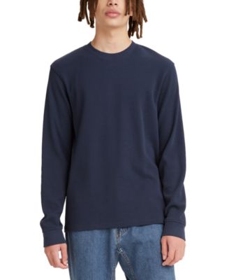 Men's Waffle Knit Thermal Long Sleeve T-Shirt