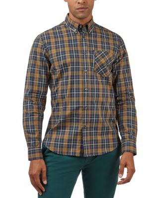 Ben Sherman - Men's Classic Check-Print Shirt