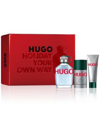 Hugo boss perfume gift set for him on sale