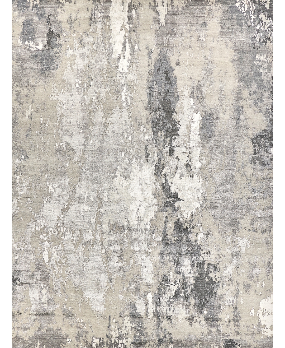 Exquisite Rugs Cosmo POL5345 9' x 12' Area Rug - Gray, Ivory