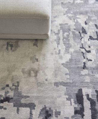 Exquisite Rugs Viscose From Bamboo Silk Er3341 Area Rug In Blue