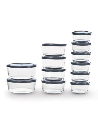 Art & Cook - 24-Pc. Glass Food Storage Set