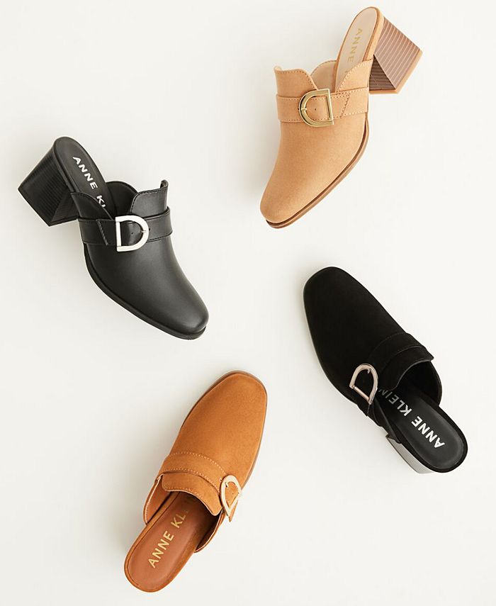 anne klein rema moccasin mule