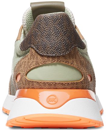 Michael Kors Men's Miles Mixed-Media Trainer Sneaker & Reviews ...