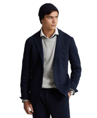 폴로 랄프로렌 Polo Ralph Lauren Mens Polo Soft Double-Knit Suit Jacket,Aviator Navy