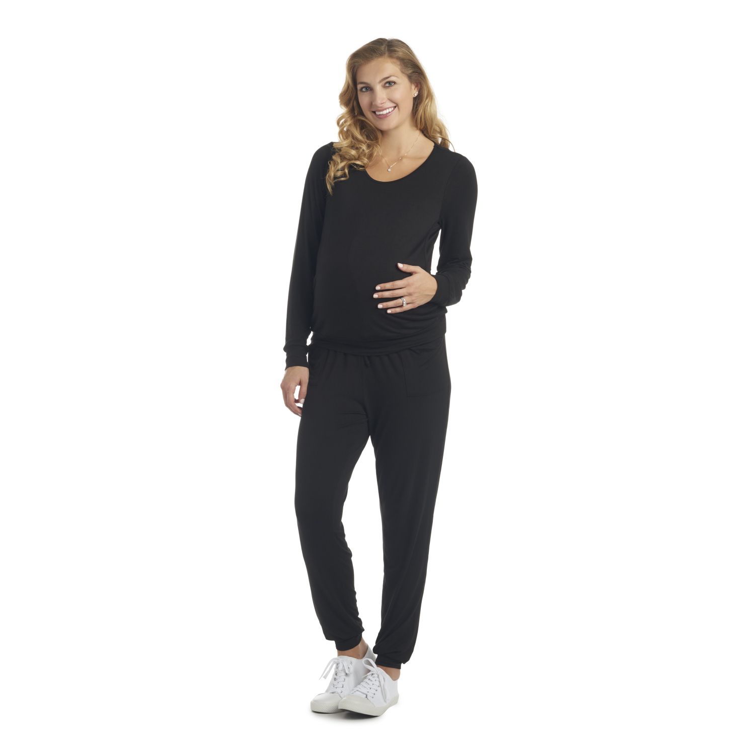 Maternity Whitney 2-Piece Maternity/Nursing Top & Pant Set