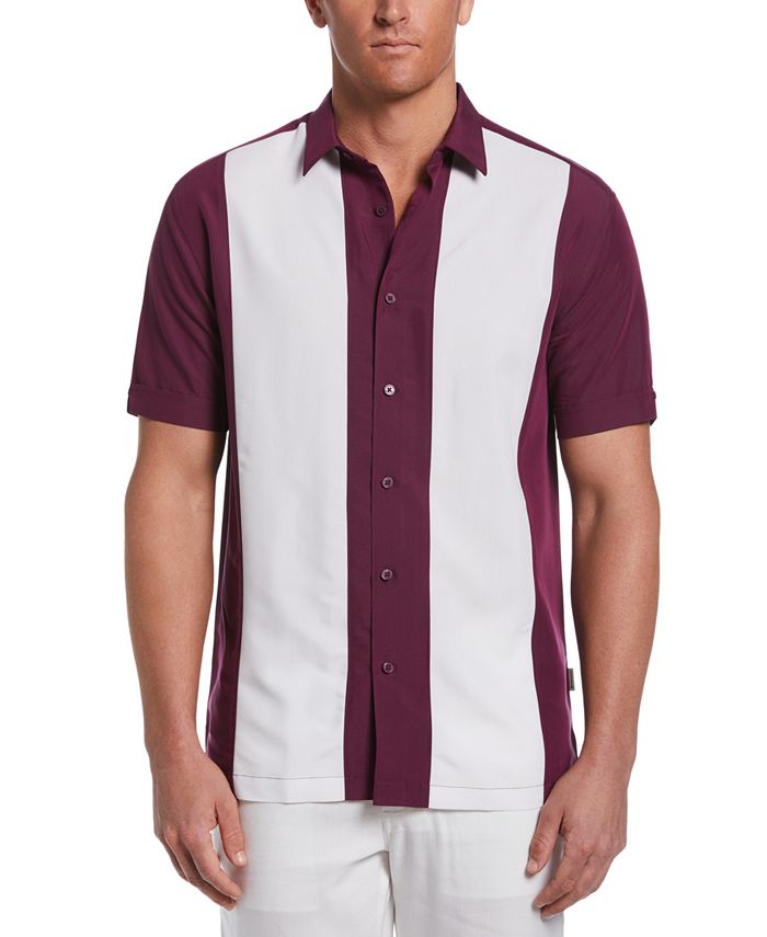 Cubavera Men's No-Button Polo Shirt - Macy's