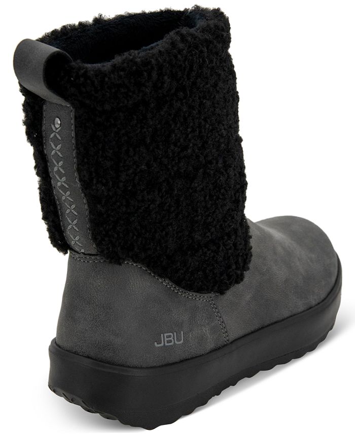 JBU By Jambu Women's Cloudie Waterproof Mid Calf Boot - Black, APMA Accepted, Memory Foam Insole - View #6