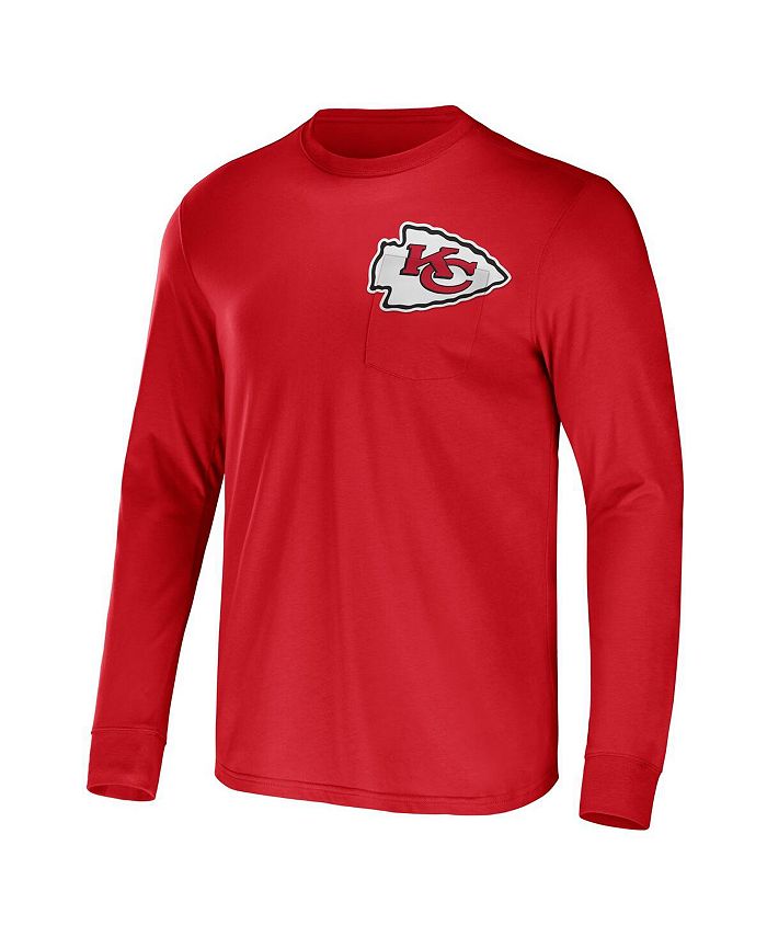 Fanatics Mens Nfl X Darius Rucker Collection By Red Kansas City Chiefs Team Long Sleeve T Shirt 