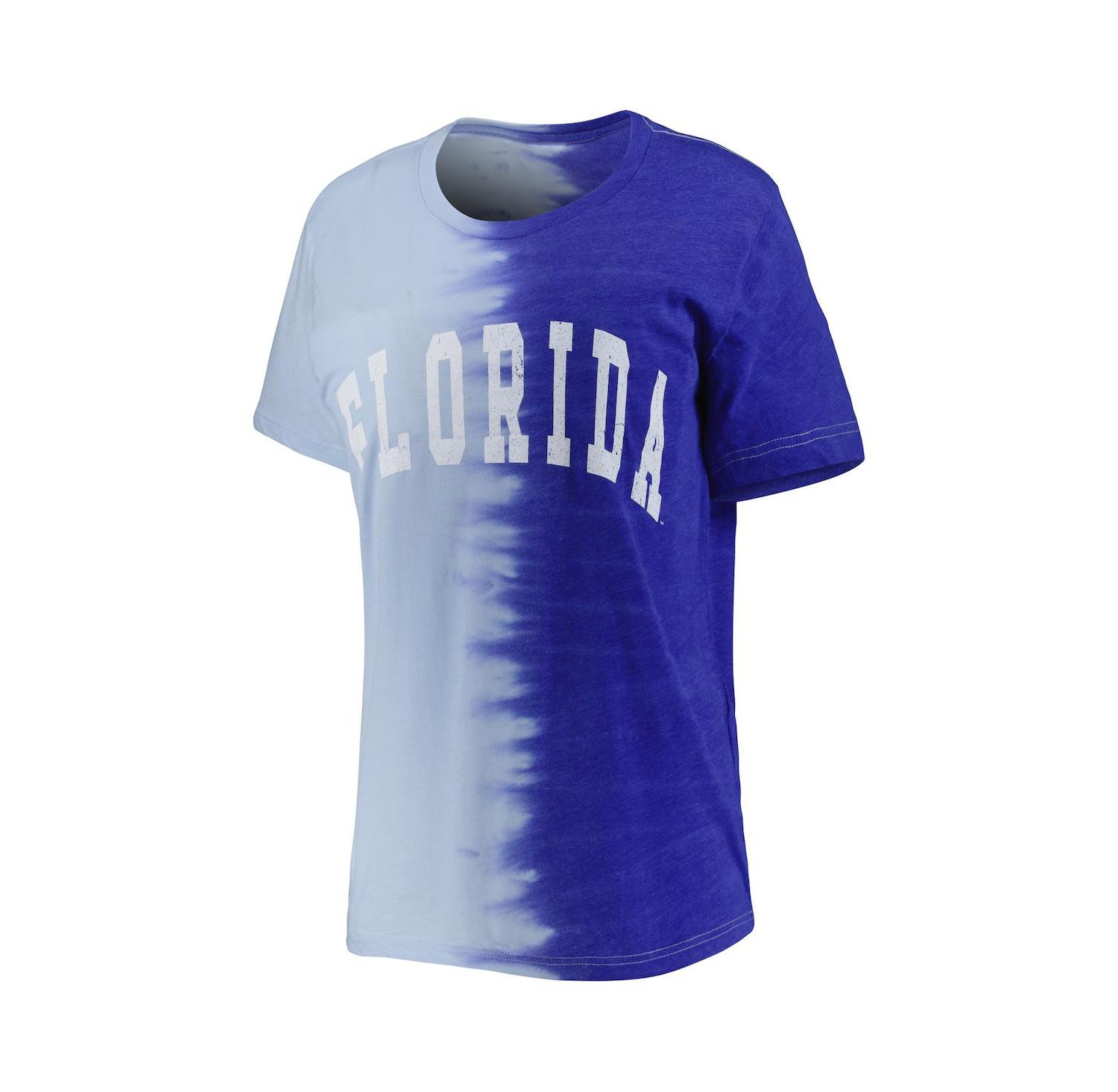 Women's Royal Florida Gators Find Your Groove Split-Dye T-shirt