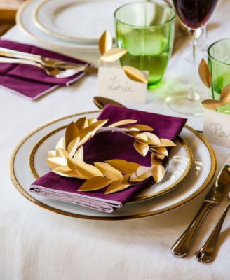 Charlotta 4 Piece 10.5" Dinner Plates Set, Service for 4