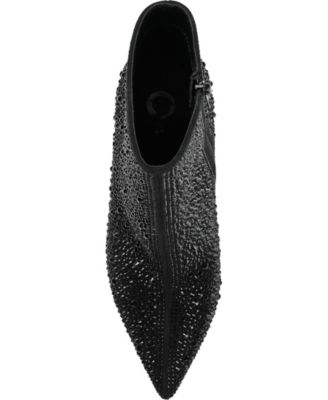 Women's Alexis Rhinestone Stiletto Dress Booties