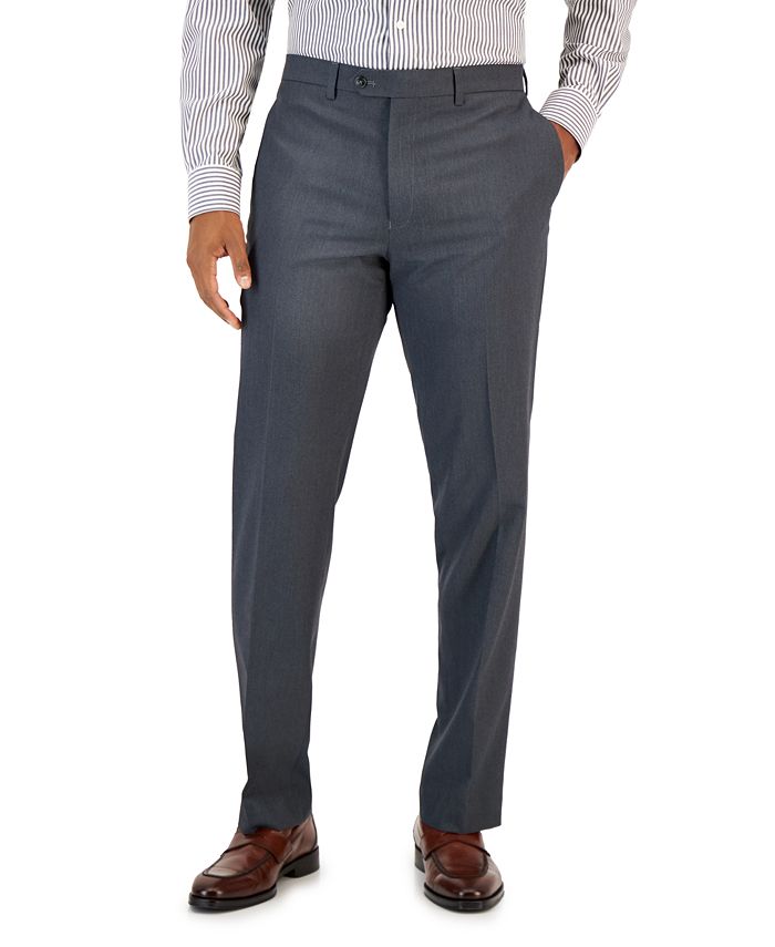 Van Heusen Men's Flex Plain Slim Fit Suits Black Size 40